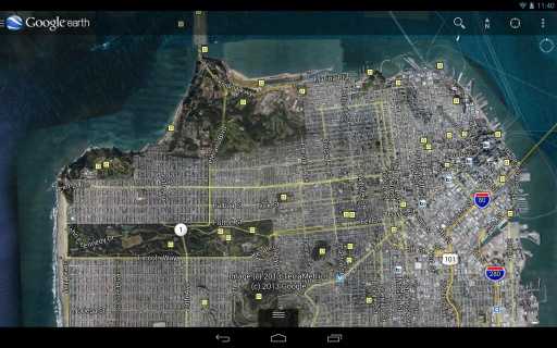google实景地图卫星地图